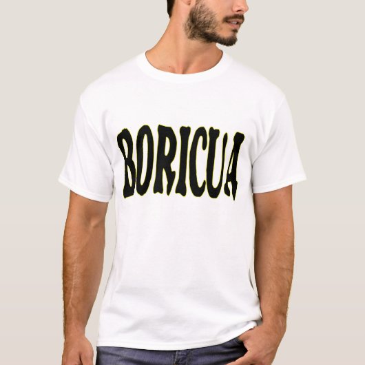 boricua t-shirt (Voorkant)