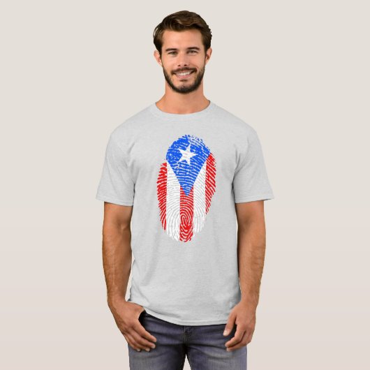 Boricua T-shirt (Voorkant volledig)