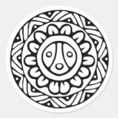Borikén Native Sticker (Voorkant)
