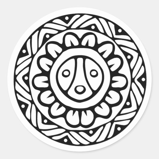 Borikén Native Sticker (Voorkant)