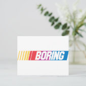 Boring Briefkaart (Staand voorkant)