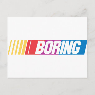 Boring Briefkaart