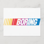 Boring Briefkaart (Voorkant)