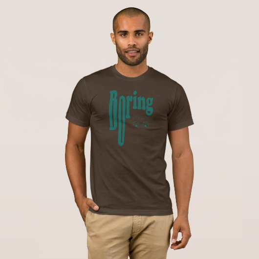 Boring T-shirt (Voorkant volledig)