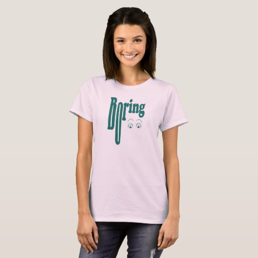 Boring T-shirt (Voorkant volledig)