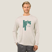 Boring Tri-Blend Shirt (Voorkant)