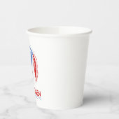 Borinquen, La Borinquena, Puerto Rico Paper Cup Papieren Bekers (Links)