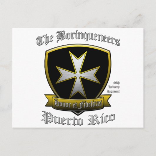 Borinquenten Briefkaart (Voorkant)