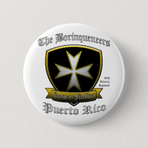 Borinquenten Ronde Button 5,7 Cm
