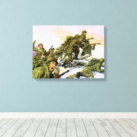 Borinquenten van Dominic d'Andrea Canvas Afdruk (Insitu (Houten vloer))