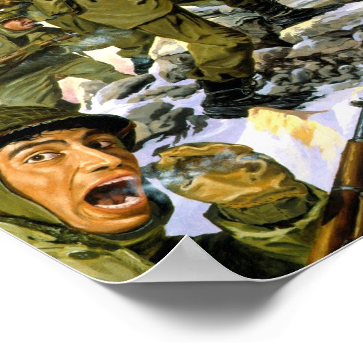 Borinquenten van Dominic d'Andrea Poster (Hoek)