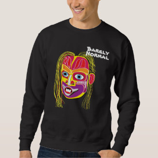 Boris door Barely Normal - Zwart Sweatshirt