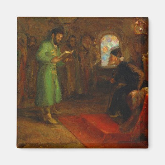 Boris Godunov met Ivan the Terrible Magneet (Voorkant)