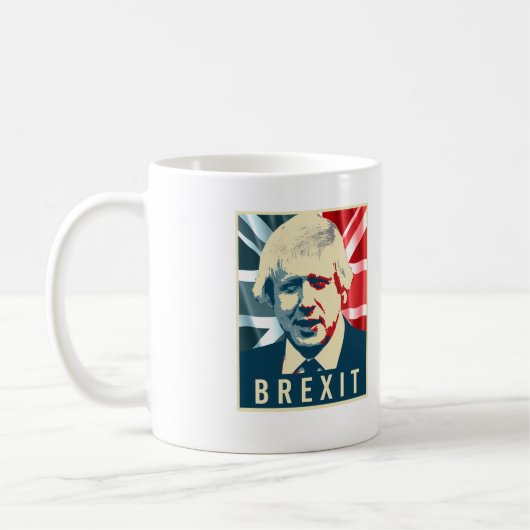 Boris Johnson Brexit Poster - -  Koffiemok (Links)