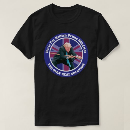 Boris Johnson British Prime Minister - Boris johns T-shirt (Design voorkant)