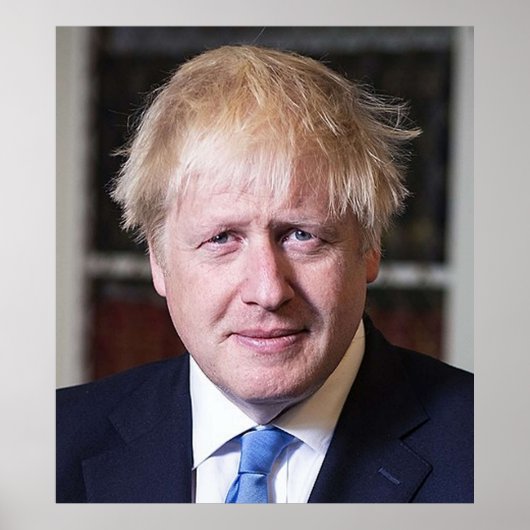 BORIS JOHNSON BRITISH PRIME MINISTER POSTER (Voorkant)