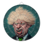 Boris Johnson Dartboard Dartbord (Voorkant)