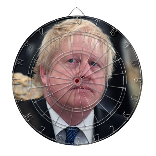Boris Johnson Dartbord (Voorkant)
