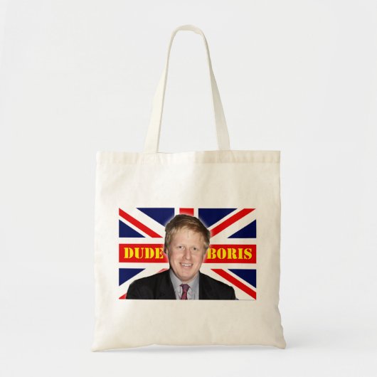 Boris Johnson DUDE Tote Bag (Voorkant)