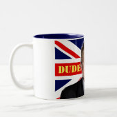Boris Johnson DUDE Tweekleurige Koffiemok (Links)