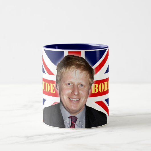 Boris Johnson DUDE Tweekleurige Koffiemok (Center)
