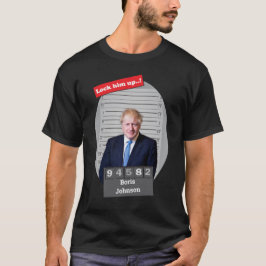 Boris Johnson 🤣 Grappig Mugshot Novelty T-shirt