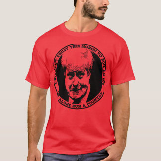 BORIS JOHNSON Kook een ei T-shirt