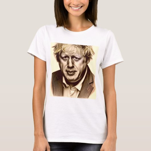 Boris Johnson T-shirt-Shirt T-shirt (Voorkant)