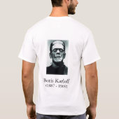 Boris Karloff / Het Monster T-shirt (Achterkant)