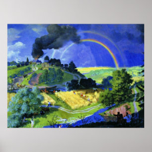 Boris Kustodiev, na het Storm, Poster