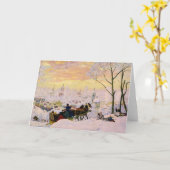 Boris Kustodiev Pancake Week CC0453 Kaart (Gele Bloem)