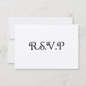 Boris Melinda trouwen RSVP Kaartje (Achterkant)