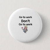 Boris Speech Ronde Button 5,7 Cm (Voorkant)