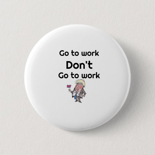 Boris Speech Ronde Button 5,7 Cm (Voorkant)