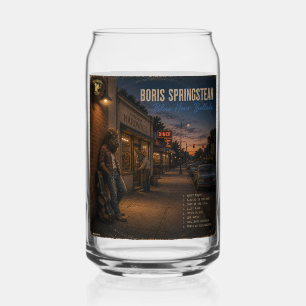 Boris Springstean: een Parodie Blikvorm Glas