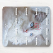Boris SugarPuffs mousepad met agenda 2016 Muismat (Voorkant)