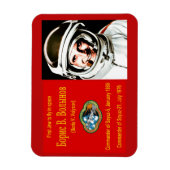 Boris Volynov - First Jewish Cosmonaut Magneet (Verticaal)