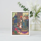 Boris Zvorykin - De vuurvogel Briefkaart (Staand voorkant)