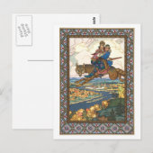 Boris Zvorykin - De vuurvogel Briefkaart (Voorkant / Achterkant)