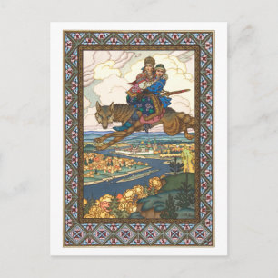 Boris Zvorykin - De vuurvogel Briefkaart