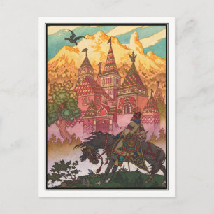 Boris Zvorykin - Maria Morenva Briefkaart