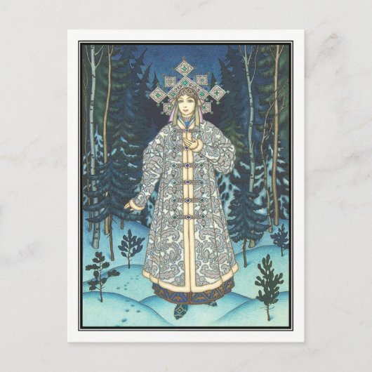 Boris Zvorykin - The Snow Maiden Briefkaart (Voorkant)