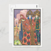 Boris Zvorykin - Vassilissa de Fair Briefkaart (Voorkant / Achterkant)