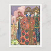 Boris Zvorykin - Vassilissa de Fair Briefkaart (Voorkant)