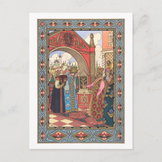 Boris Zvorykin - Vassilissa de Fair Briefkaart (Voorkant)