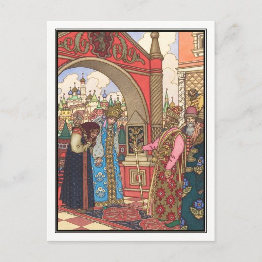 Boris Zvorykin - Vassilissa de Fair Briefkaart (Voorkant)