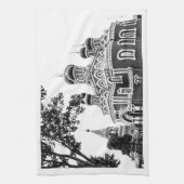 Borisov Baryzaag Wit-Russische kerkarchitectuur Theedoek (Verticaal)