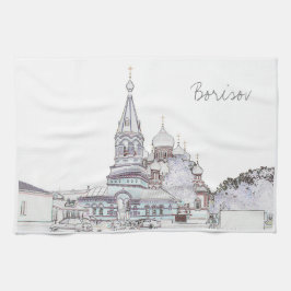 Borisov Baryzaag Wit-Russische kerkarchitectuur Theedoek