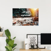 Borjomi creek poster (Thuiskantoor)