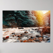 Borjomi creek poster (Voorkant)